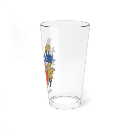 Arms of Kings College London (United Kingdom) (Coat of Arms) Pint Glass 16oz - Go Mug Yourself