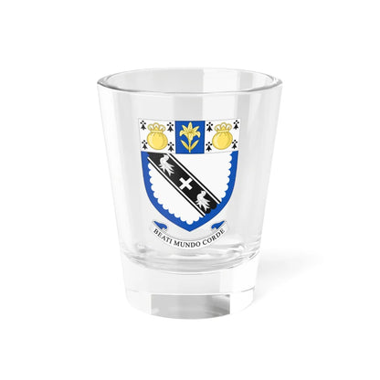 Arms of Lancing College (United Kingdom) (Coat of Arms) Shot Glass 1.5oz 1.5oz - Go Mug Yourself