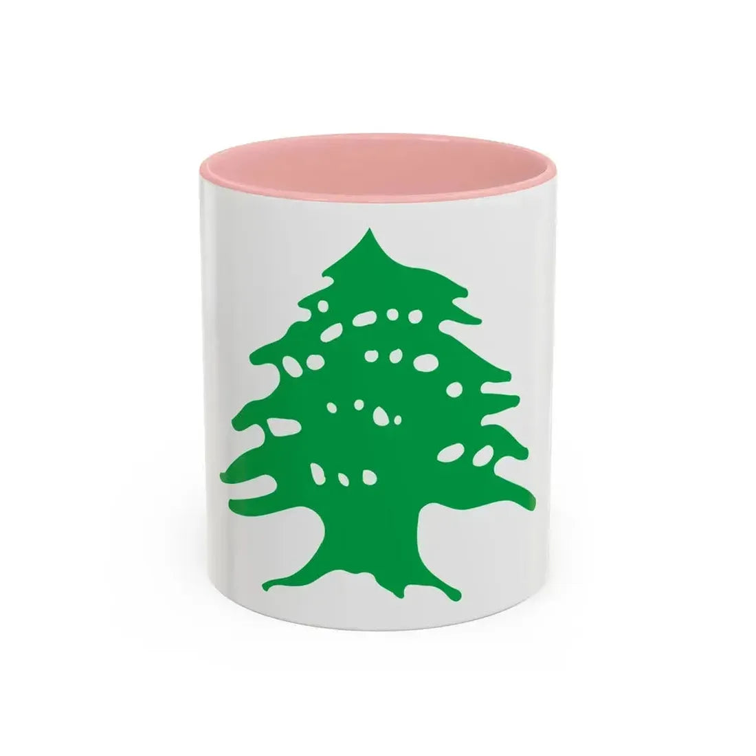 Arms of Lebanon - Accent Coffee Mug 11oz Pink - Go Mug Yourself