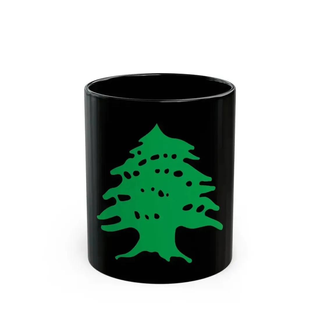 Arms of Lebanon - Black Coffee Mug 11oz - Go Mug Yourself