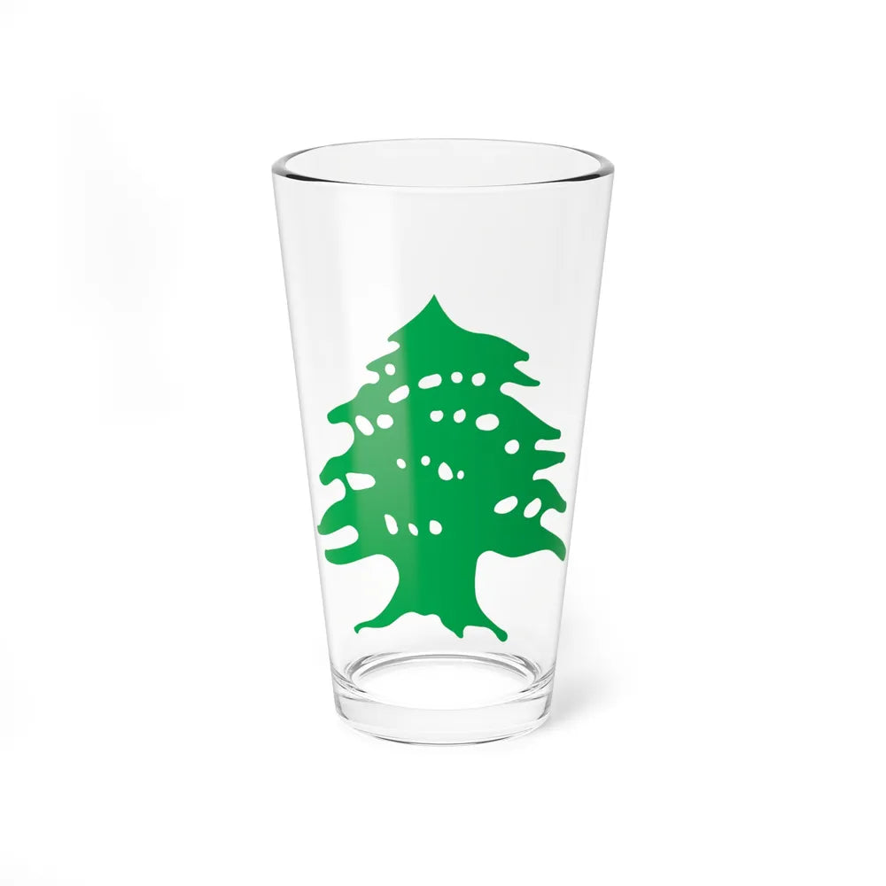 Arms of Lebanon - Pint Glass 16oz-16oz-Go Mug Yourself