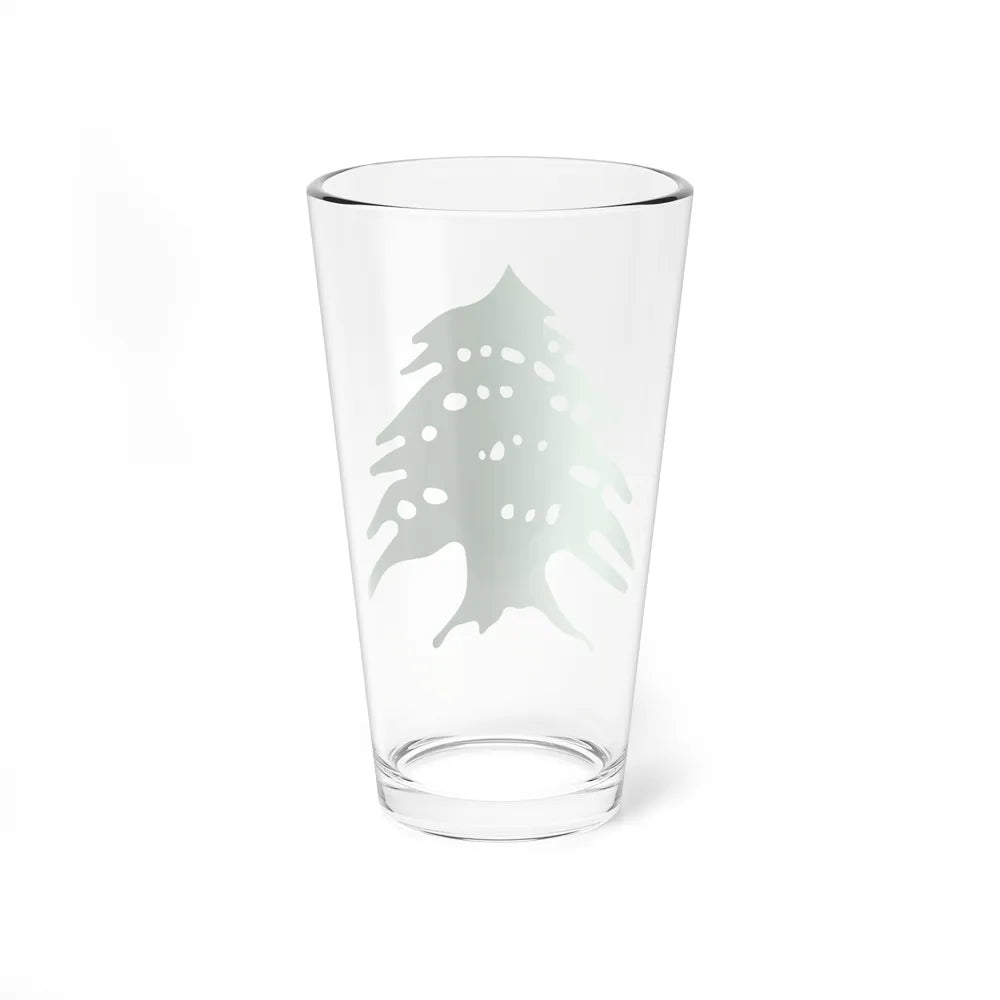 Arms of Lebanon - Pint Glass 16oz-Go Mug Yourself