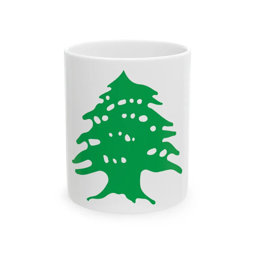 Arms of Lebanon - White Coffee Mug-11oz-Go Mug Yourself