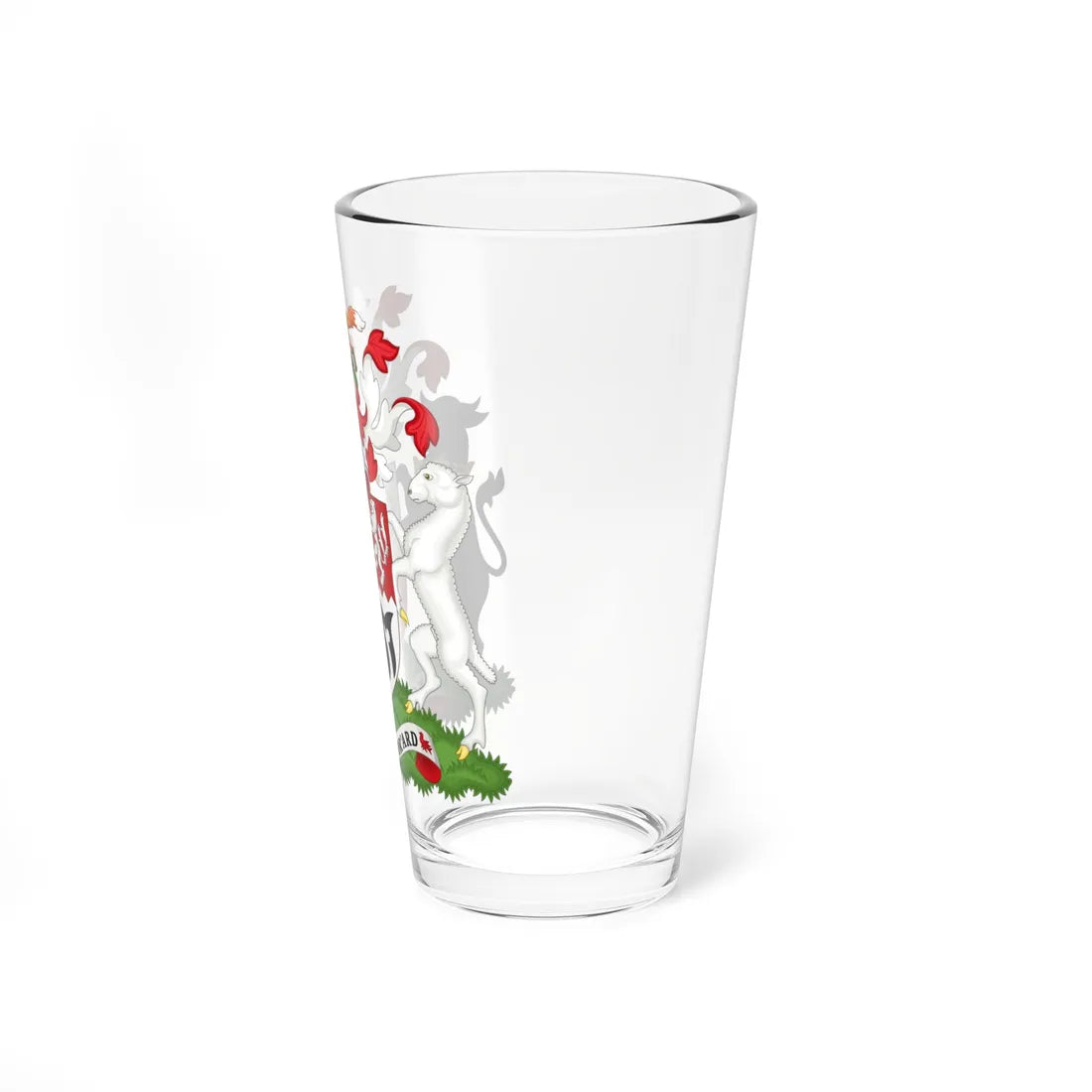 Arms of Leicestershire County Council (England) (Coat of Arms) Pint Glass 16oz - Go Mug Yourself