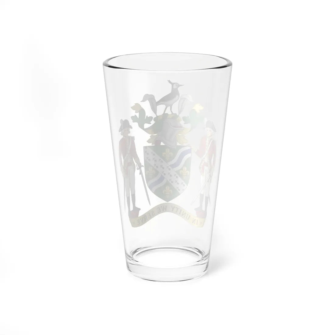 Arms of Lincolnshire County Council (England) (Coat of Arms) Pint Glass 16oz - Go Mug Yourself