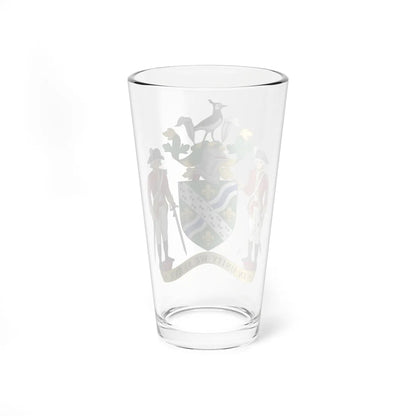 Arms of Lincolnshire County Council (England) (Coat of Arms) Pint Glass 16oz - Go Mug Yourself