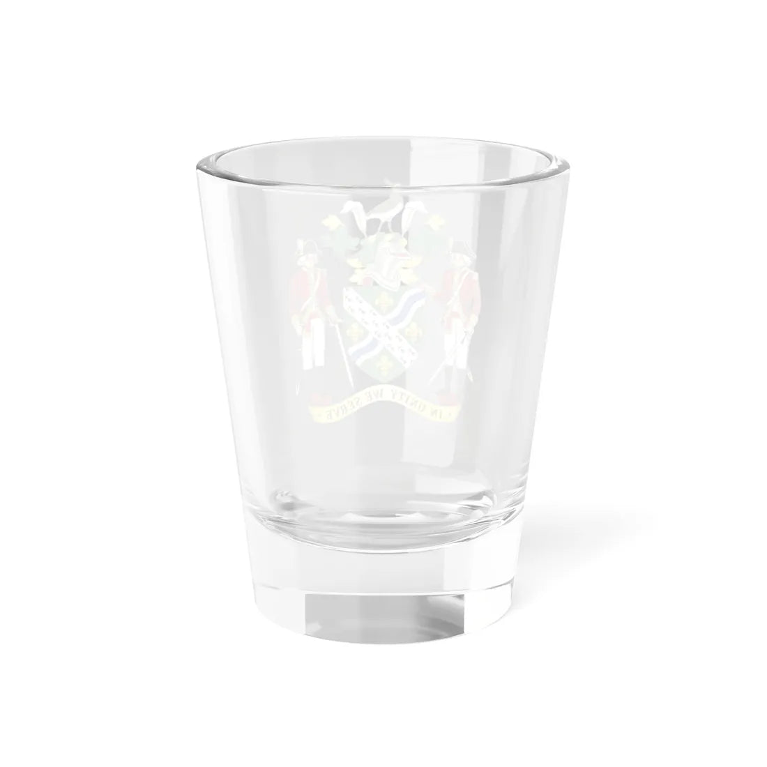 Arms of Lincolnshire County Council (England) (Coat of Arms) Shot Glass 1.5oz - Go Mug Yourself