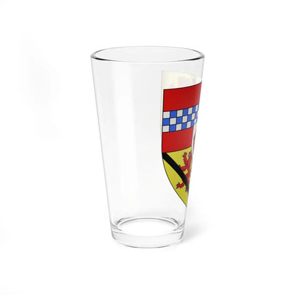 Arms of Lindsay Duke of Montrose (Scotland) (Coat of Arms) Pint Glass 16oz - Go Mug Yourself