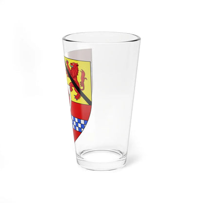 Arms of Lindsay Duke of Montrose (Scotland) (Coat of Arms) Pint Glass 16oz - Go Mug Yourself