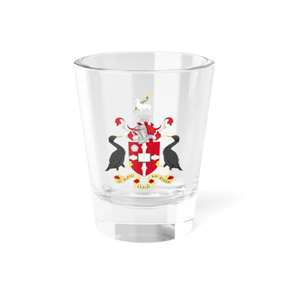 Arms of Liverpool Hope University (United Kingdom) (Coat of Arms) Shot Glass 1.5oz 1.5oz - Go Mug Yourself