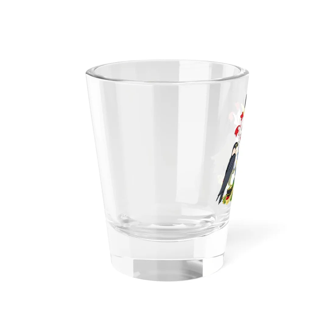 Arms of Liverpool John Moores University (United Kingdom) (Coat of Arms) Shot Glass 1.5oz - Go Mug Yourself
