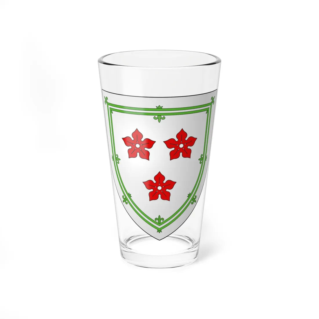 Arms of Livingston of Drumry and Easter Weem (Scotland) (Coat of Arms) Pint Glass 16oz 16oz - Go Mug Yourself