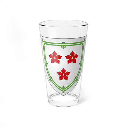 Arms of Livingston of Drumry and Easter Weem (Scotland) (Coat of Arms) Pint Glass 16oz 16oz - Go Mug Yourself
