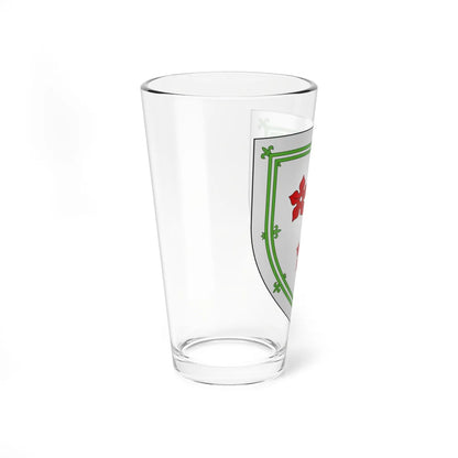 Arms of Livingston of Drumry and Easter Weem (Scotland) (Coat of Arms) Pint Glass 16oz - Go Mug Yourself