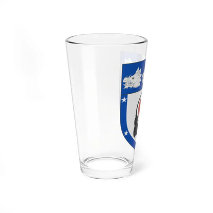 Arms of Lockhart of Carnwath (Scotland) (Coat of Arms) Pint Glass 16oz - Go Mug Yourself