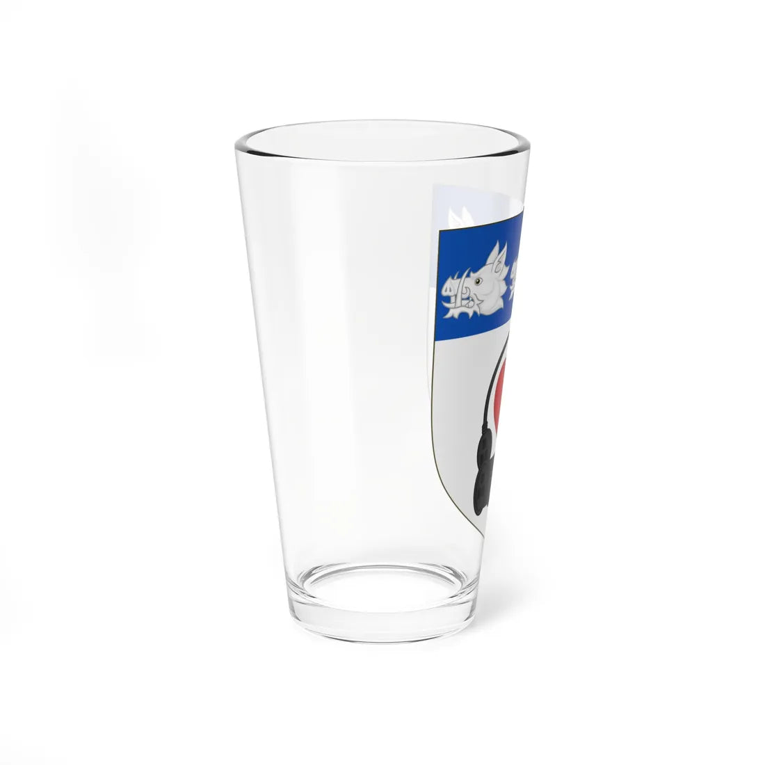 Arms of Lockhart of the Lee (Scotland) (Coat of Arms) Pint Glass 16oz - Go Mug Yourself