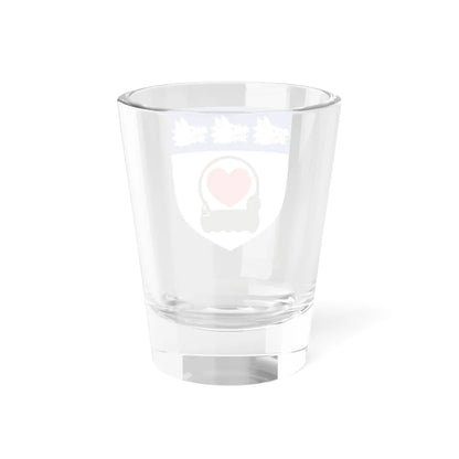 Arms of Lockhart of the Lee (Scotland) (Coat of Arms) Shot Glass 1.5oz - Go Mug Yourself