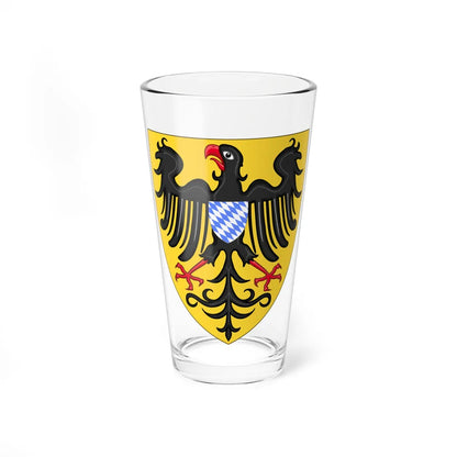 Arms of Louis IV Holy Roman Emperor (Germany) (Coat of Arms) Pint Glass 16oz 16oz - Go Mug Yourself