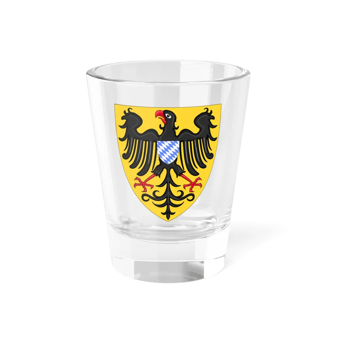 Arms of Louis IV Holy Roman Emperor (Germany) (Coat of Arms) Shot Glass 1.5oz 1.5oz - Go Mug Yourself