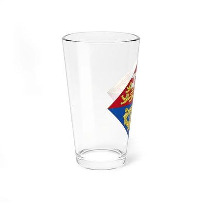 Arms of Louise Duchess of Argyll after 1917 (United Kingdom) (Coat of Arms) Pint Glass 16oz - Go Mug Yourself