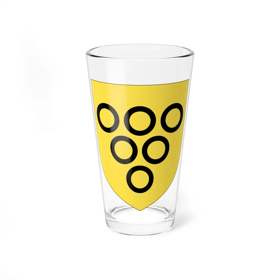 Arms of Lowther Earl of Lonsdale (England) (Coat of Arms) Pint Glass 16oz 16oz - Go Mug Yourself