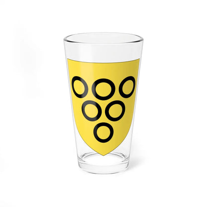 Arms of Lowther Earl of Lonsdale (England) (Coat of Arms) Pint Glass 16oz 16oz - Go Mug Yourself