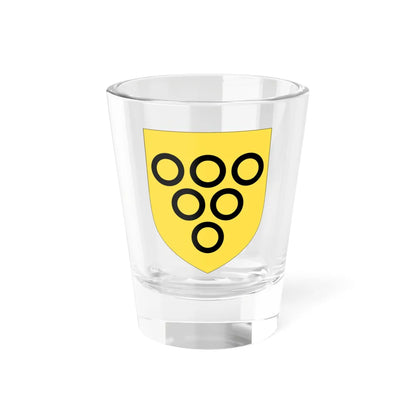 Arms of Lowther Earl of Lonsdale (England) (Coat of Arms) Shot Glass 1.5oz 1.5oz - Go Mug Yourself