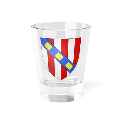 Arms of Lundin of that Ilk ancient (Scotland) (Coat of Arms) Shot Glass 1.5oz 1.5oz - Go Mug Yourself