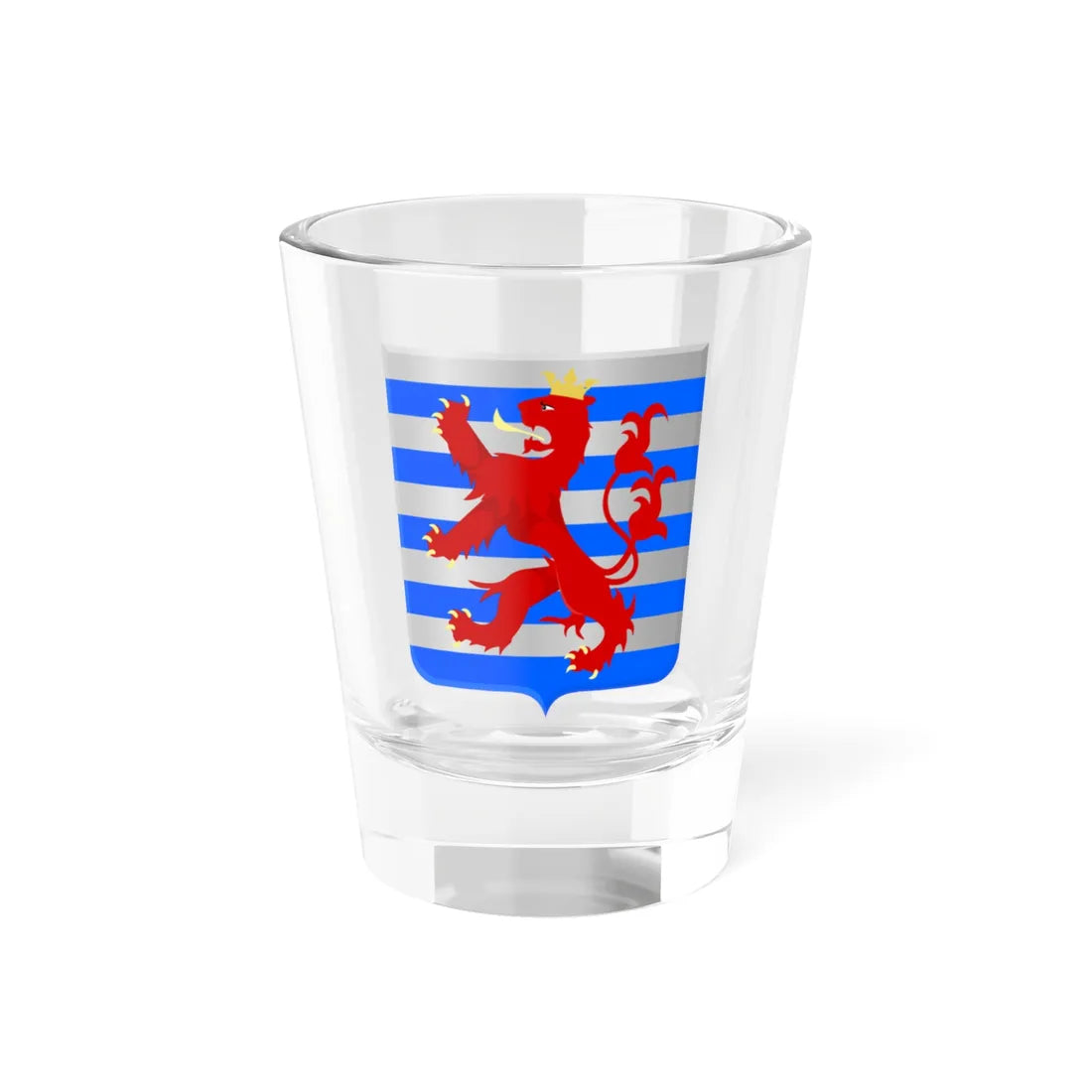 Arms-of-Luxembourg (Luxembourg) (Coat of Arms) Shot Glass 1.5oz 1.5oz - Go Mug Yourself