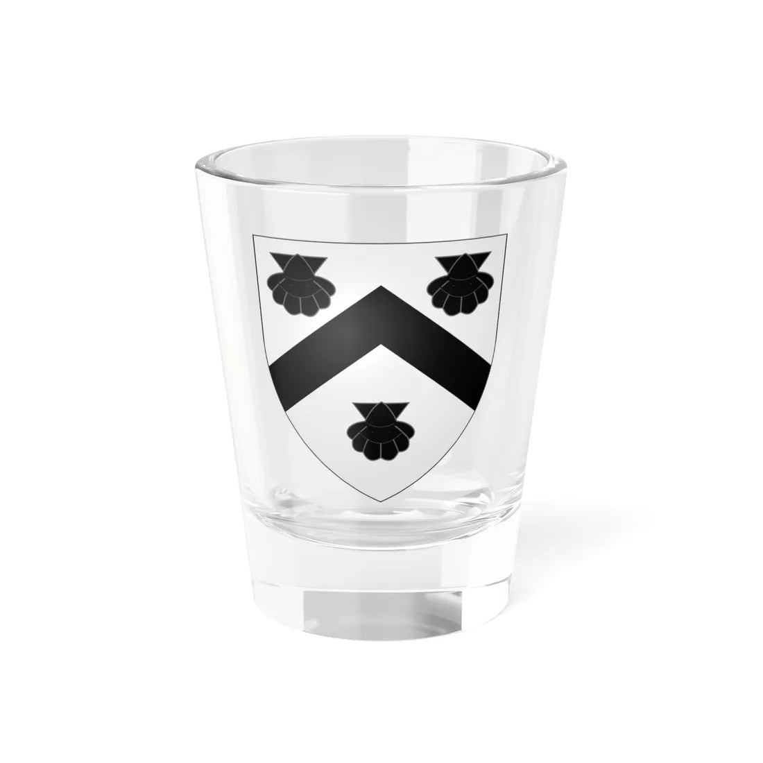 Arms of Lyttelton (New Zealand) (Coat of Arms) Shot Glass 1.5oz 1.5oz - Go Mug Yourself