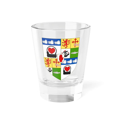 Arms of Macdonald Lockhart of Lee (Scotland) (Coat of Arms) Shot Glass 1.5oz 1.5oz - Go Mug Yourself