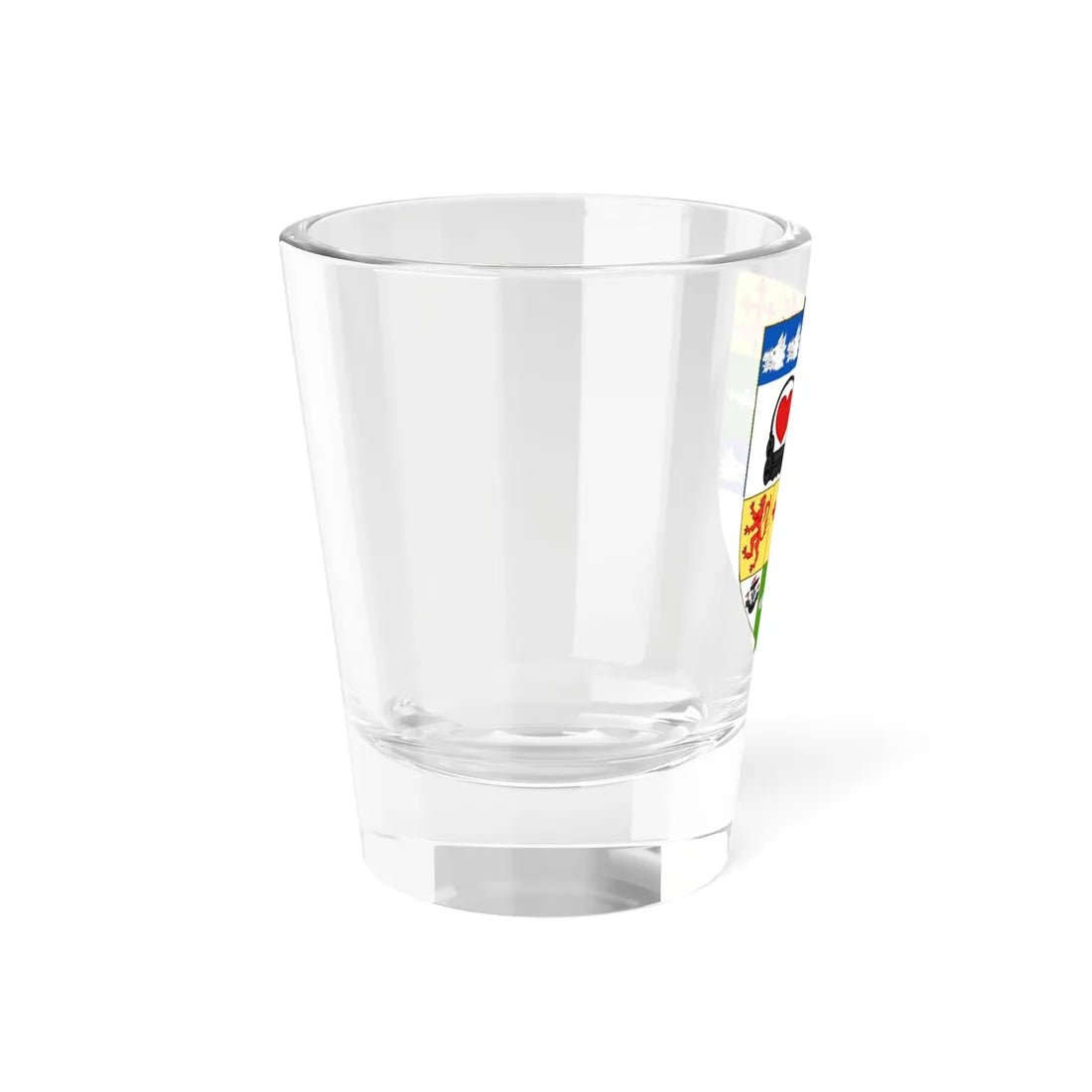 Arms of Macdonald Lockhart of Lee (Scotland) (Coat of Arms) Shot Glass 1.5oz - Go Mug Yourself