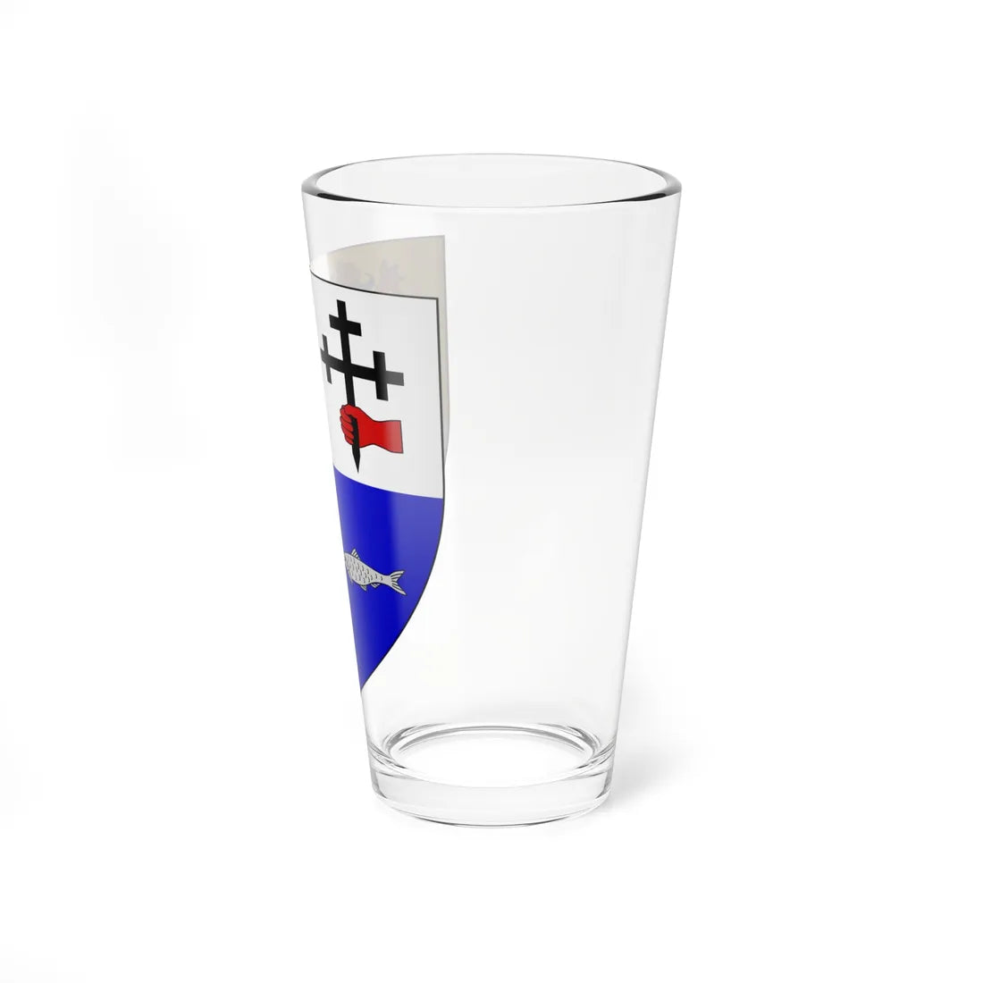 Arms of MacDonald of Keppoch (Scotland) (Coat of Arms) Pint Glass 16oz - Go Mug Yourself