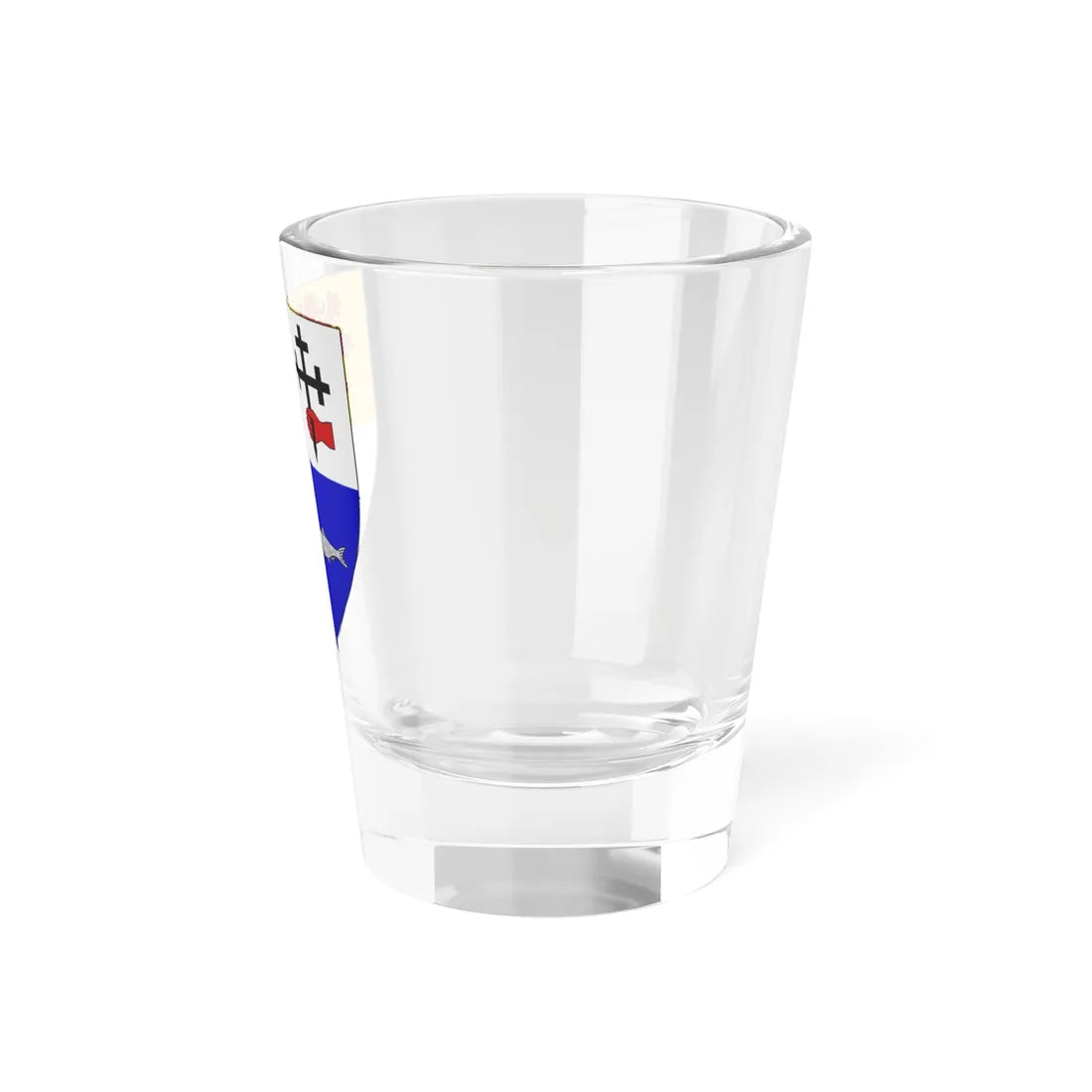 Arms of MacDonald of Keppoch (Scotland) (Coat of Arms) Shot Glass 1.5oz - Go Mug Yourself