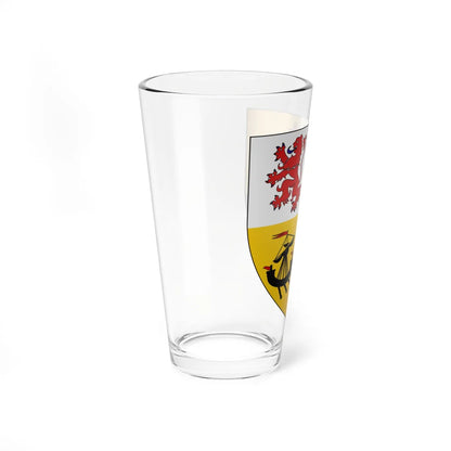 Arms of Macdonald of Sleat (Scotland) (Coat of Arms) Pint Glass 16oz - Go Mug Yourself