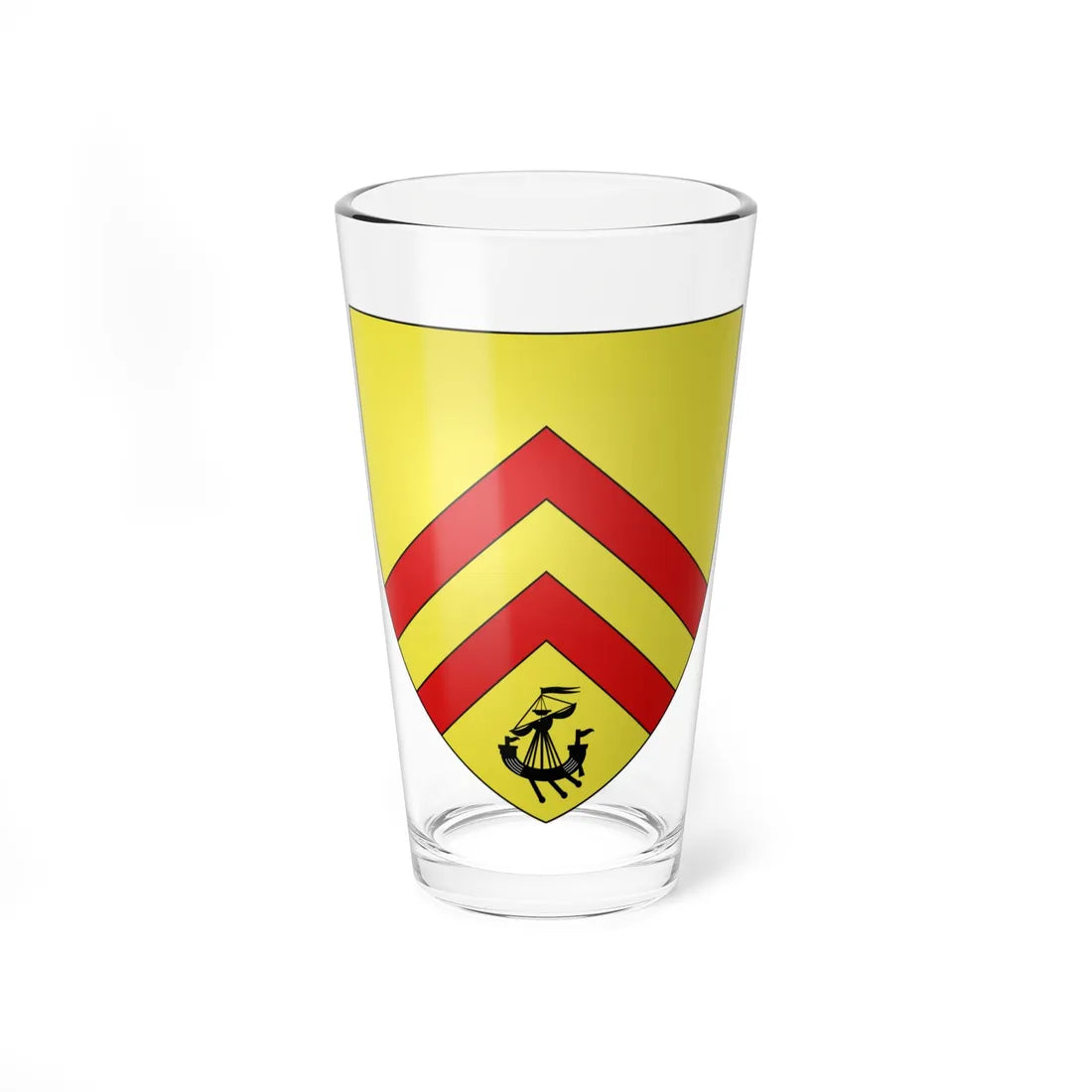 Arms of MacLaren of MacLaren (Scotland) (Coat of Arms) Pint Glass 16oz 16oz - Go Mug Yourself