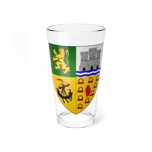 Arms of MacNeil of Barra (Scotland) (Coat of Arms) Pint Glass 16oz 16oz - Go Mug Yourself