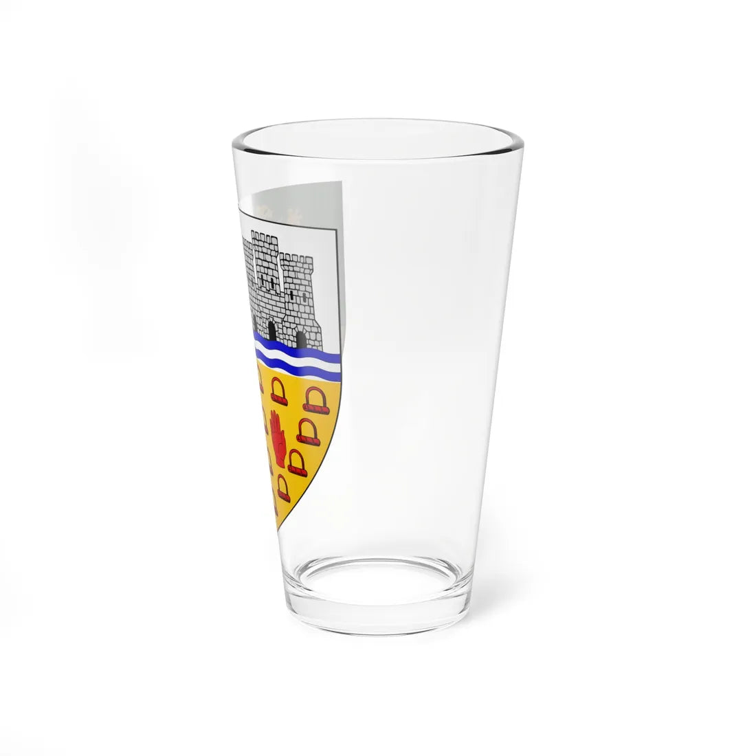 Arms of MacNeil of Barra (Scotland) (Coat of Arms) Pint Glass 16oz - Go Mug Yourself