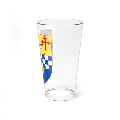 Arms of Macpherson Baron Strathcarron (Scotland) (Coat of Arms) Pint Glass 16oz - Go Mug Yourself
