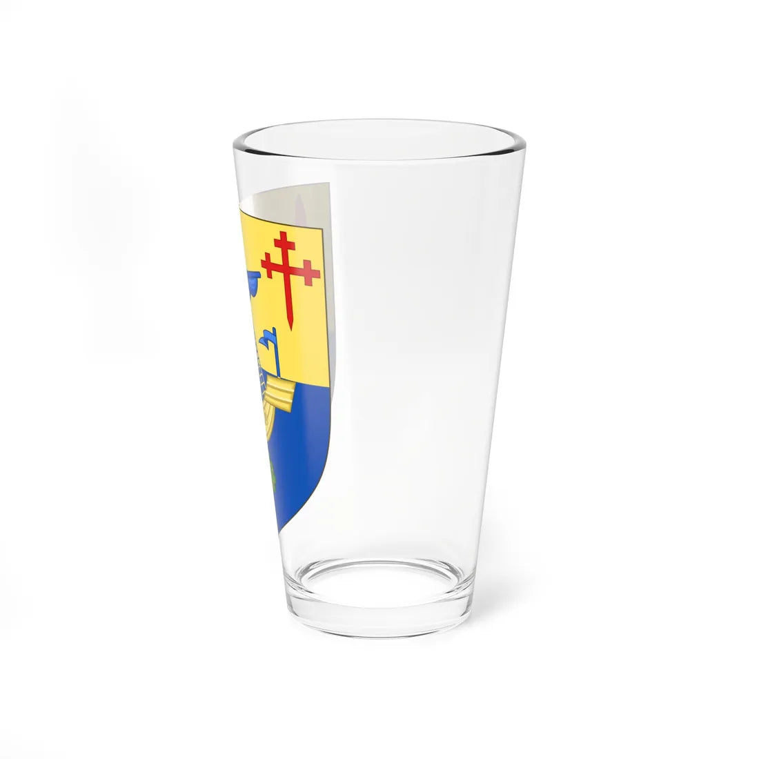 Arms of Macpherson of Drumochter Baron Macpherson of Drumochter (Scotland) (Coat of Arms) Pint Glass 16oz - Go Mug Yourself