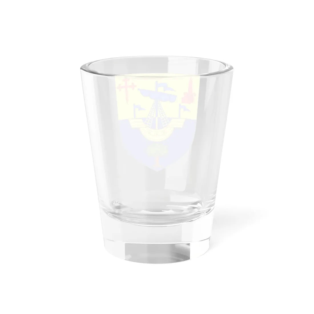 Arms of Macpherson of Drumochter Baron Macpherson of Drumochter (Scotland) (Coat of Arms) Shot Glass 1.5oz - Go Mug Yourself