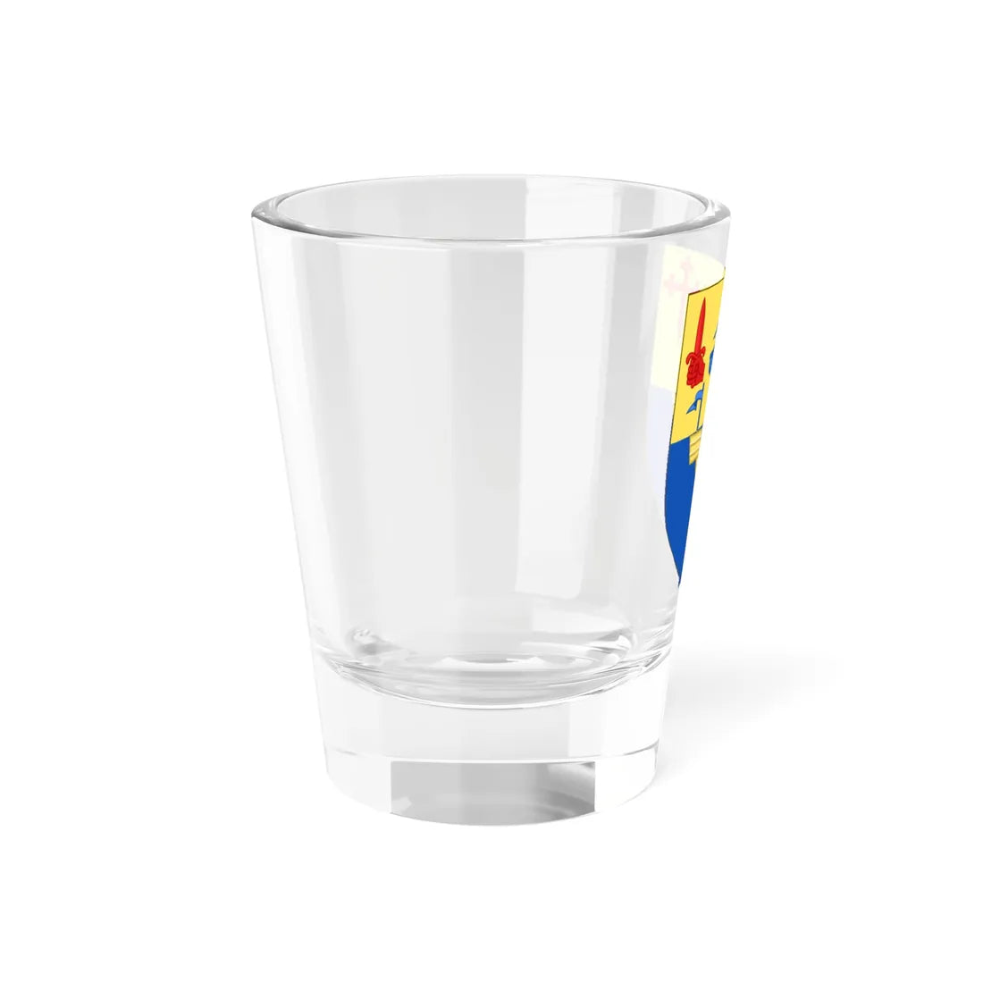 Arms of Macpherson of Drumochter Baron Macpherson of Drumochter (Scotland) (Coat of Arms) Shot Glass 1.5oz - Go Mug Yourself