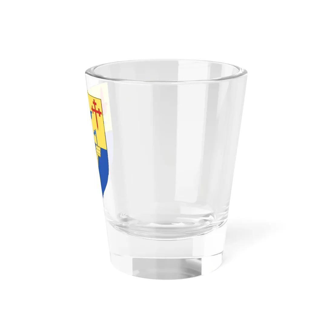 Arms of Macpherson of Drumochter Baron Macpherson of Drumochter (Scotland) (Coat of Arms) Shot Glass 1.5oz - Go Mug Yourself