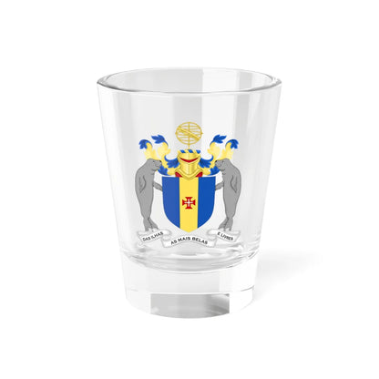 Arms of Madeira (Portugal) (Coat of Arms) Shot Glass 1.5oz 1.5oz - Go Mug Yourself