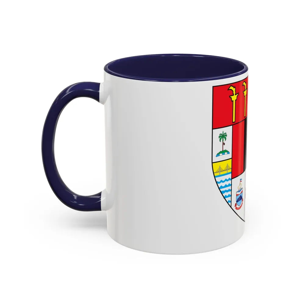 Arms of Malaysia - Accent Coffee Mug-Go Mug Yourself