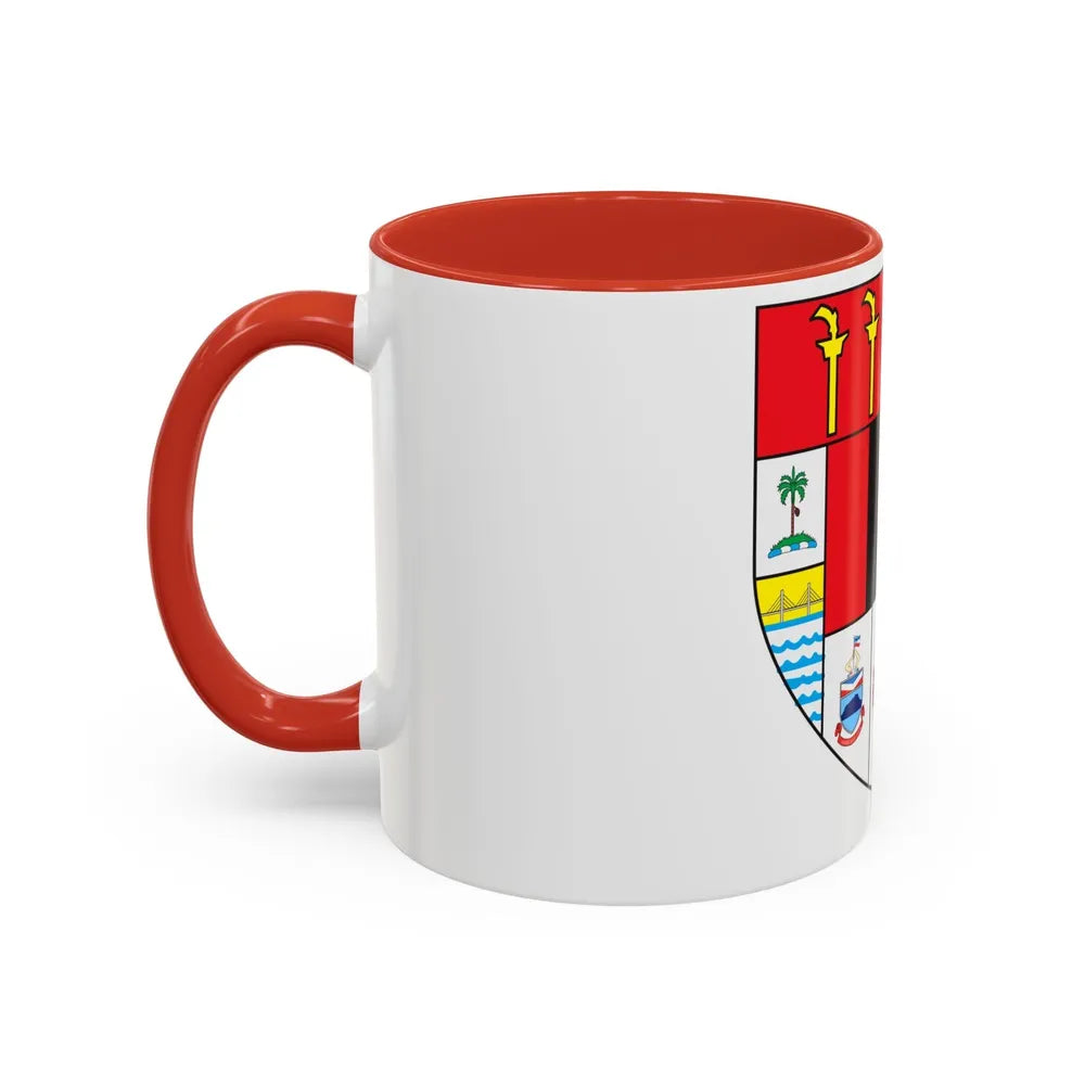 Arms of Malaysia - Accent Coffee Mug-Go Mug Yourself