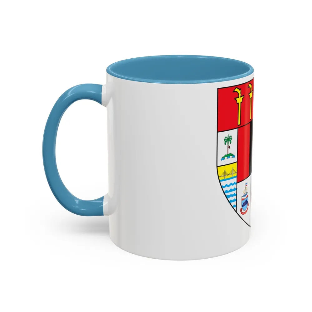 Arms of Malaysia - Accent Coffee Mug-Go Mug Yourself