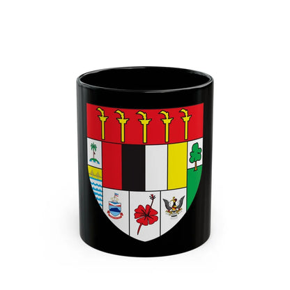 Arms of Malaysia - Black Coffee Mug-11oz-Go Mug Yourself