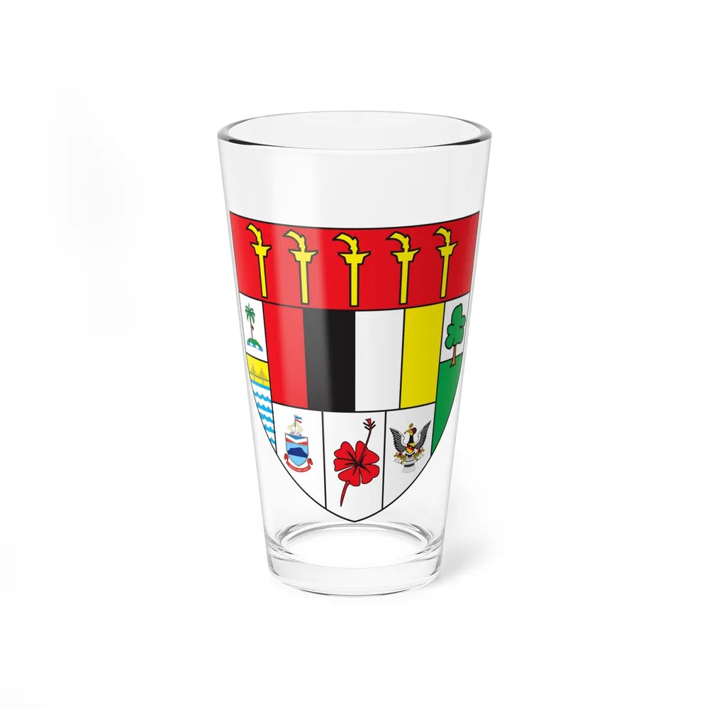 Arms of Malaysia - Pint Glass 16oz-16oz-Go Mug Yourself