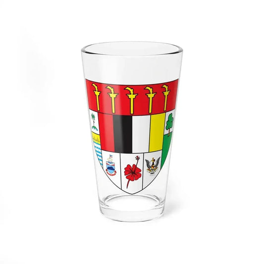 Arms of Malaysia - Pint Glass 16oz 16oz - Go Mug Yourself